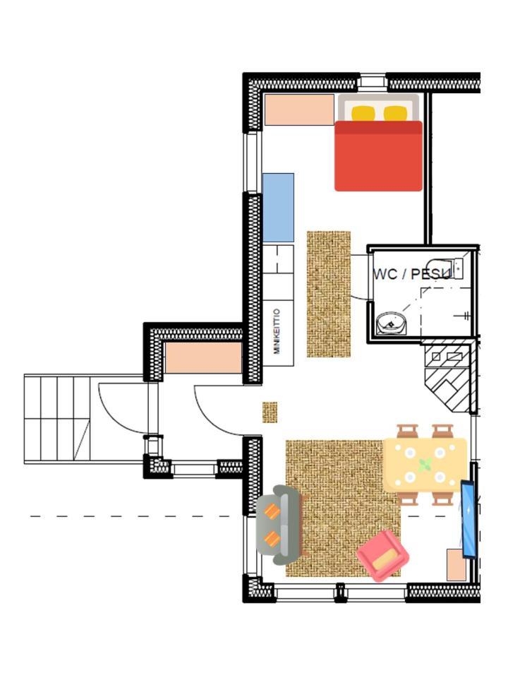 Modern Apartment Karkku Exterior foto
